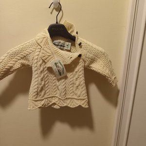 Cream wool sweater 12-18 months
